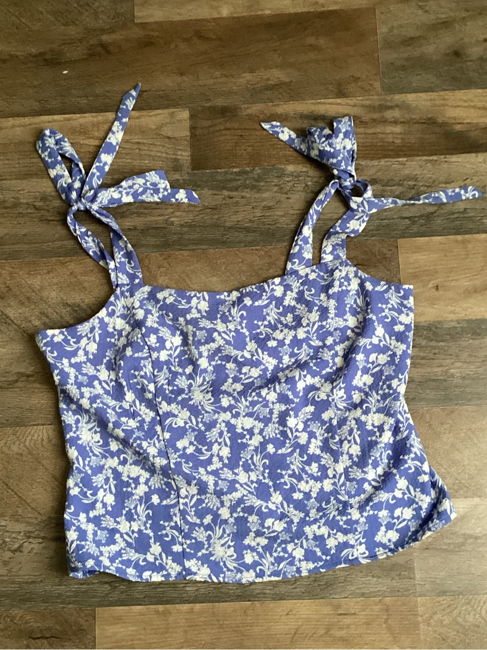 Old Navy Floral Tie-Shoulder Cami Top